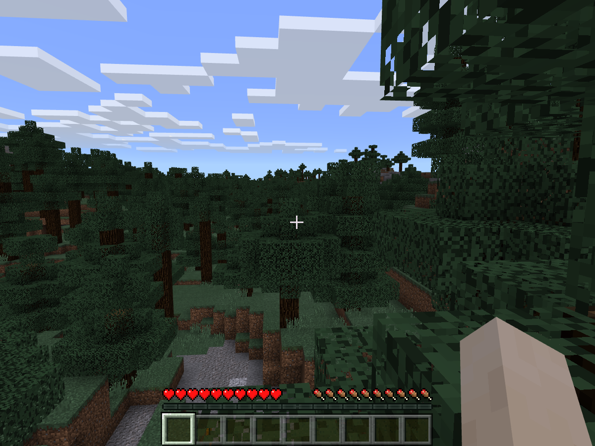 From Shelter to Infinity in Minecraft