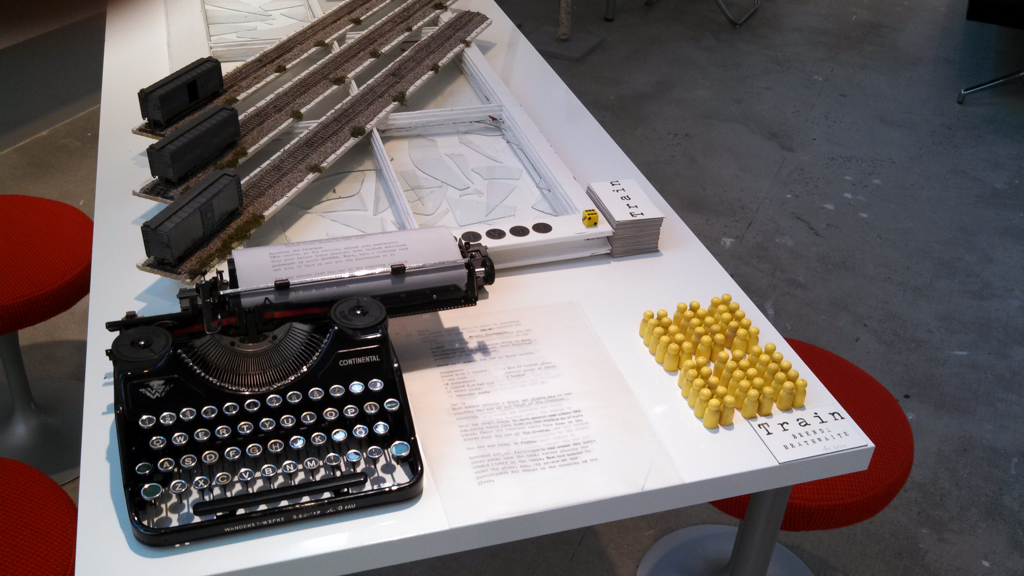 My Enjoyably Disquieting Afternoon with Brenda Brathwaite’s Train