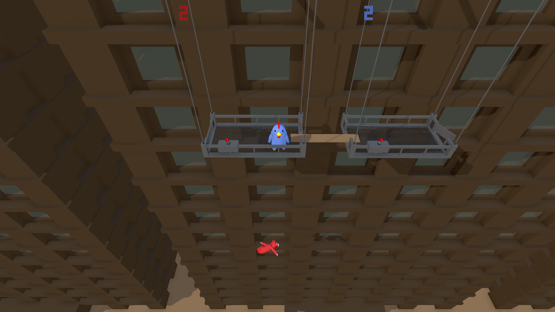 Highly Competetive Nonsense in Gang Beasts
