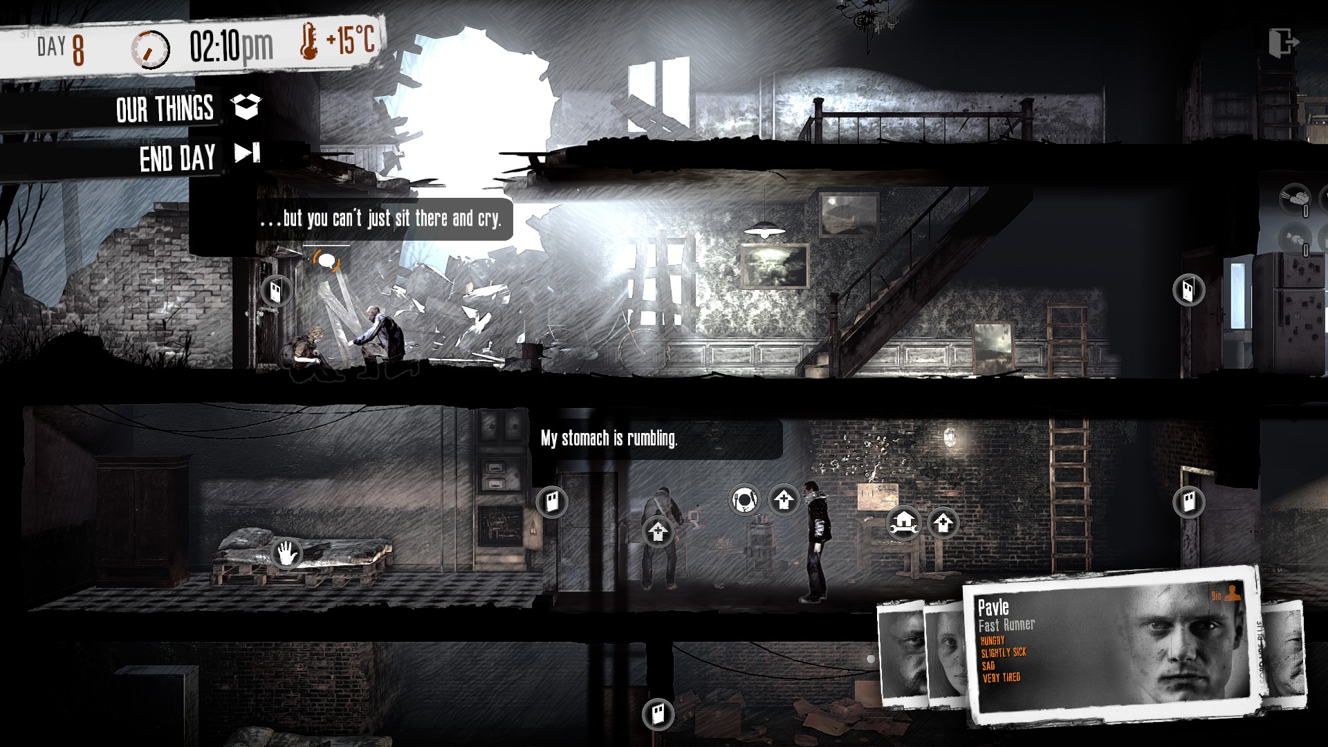 Seeking Out Hope and Maintaining Mental Health in This War of Mine